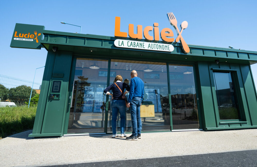 Lucie Ultra Frais à Bordeaux : un supermarché autonome ouvert 24h/24 et 7j/7, sans caissier !